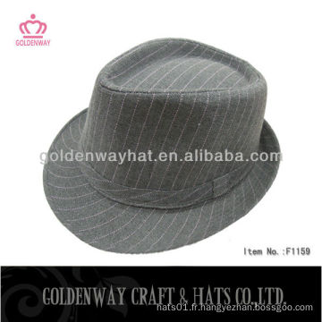 Yiwu polyester fedora hat for ladies